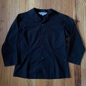 Vintage Comme Des Garçons CDG Women’s Lapel Collar Button Up Japan Sz Small